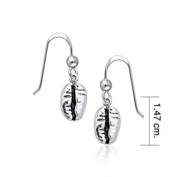 Coffee Bean Earrings TE301 - Jewelry